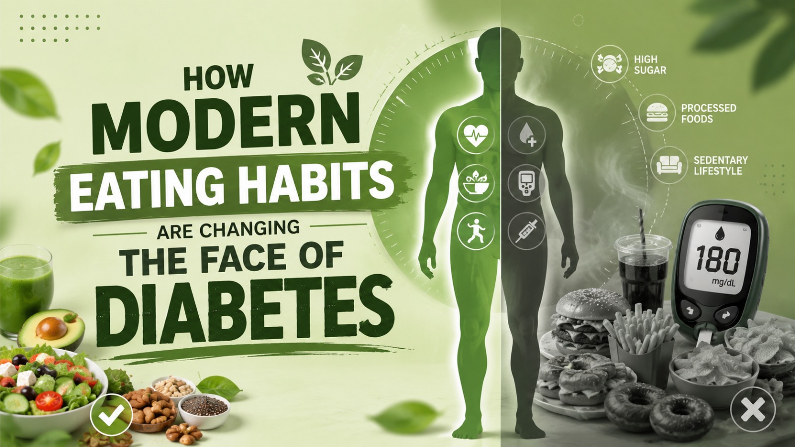How Modern Eating Habits Are Changing the Face of Diabetes